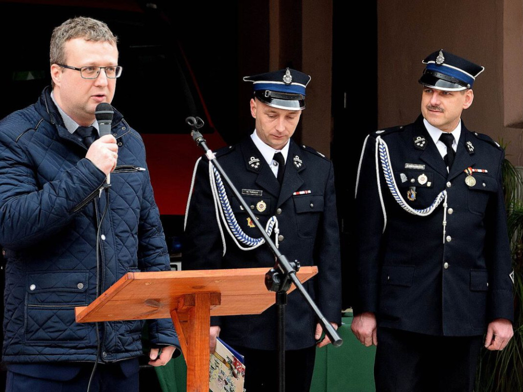 Nowy MAN przemkowskiego OSP lśni nowością. Jest gotów do akcji