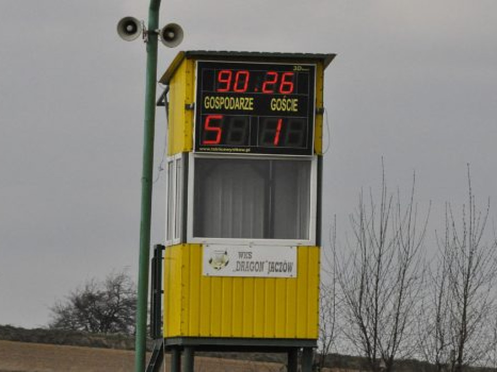 Dragon rozkręcił się po przerwie. W Jaczowie padło sześć bramek [GALERIA]