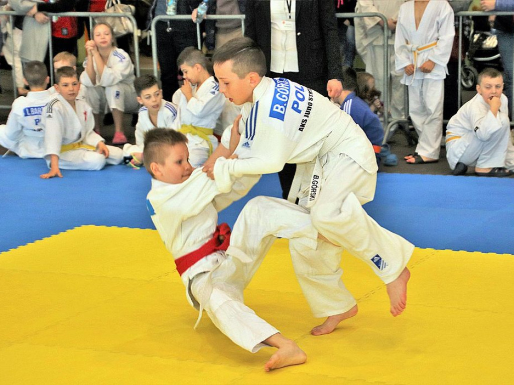 W Sławie walczyli najmłodsi judocy. Puchar burmistrza pojechał do Nowej Soli