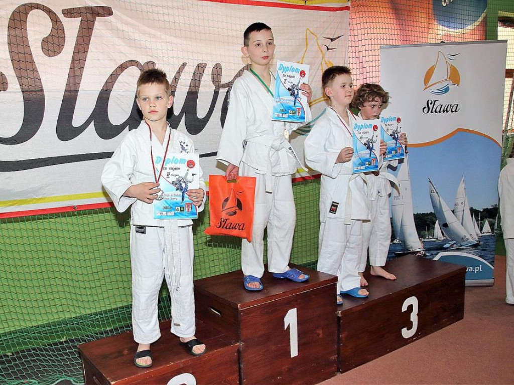 W Sławie walczyli najmłodsi judocy. Puchar burmistrza pojechał do Nowej Soli