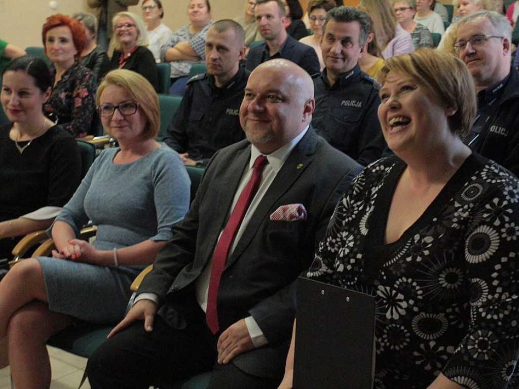 Zaskakująca wypowiedź starosty Dudkowiaka podczas konferencji o przemocy