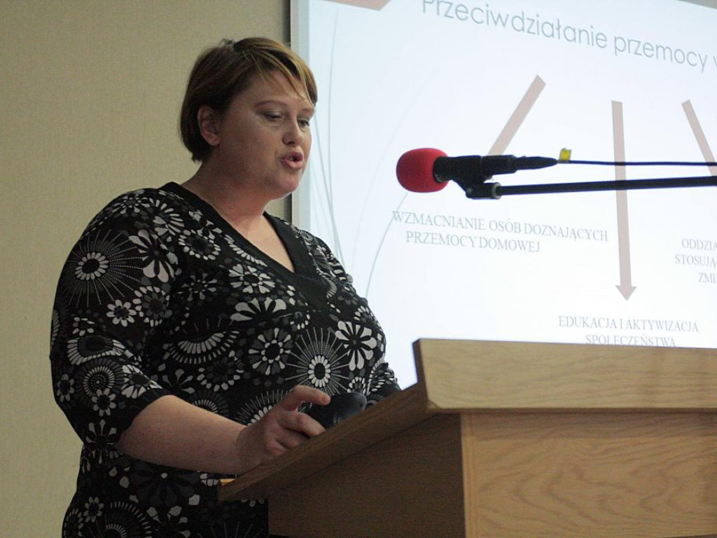 Zaskakująca wypowiedź starosty Dudkowiaka podczas konferencji o przemocy