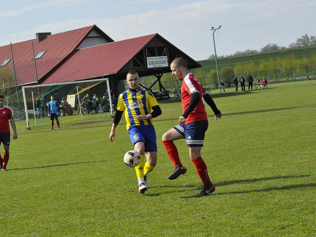 Dragon w gazie, goni lidera w A-klasie! Dragon Jaczów-Victoria Parchów 4:1
