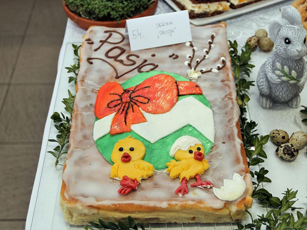 Festiwal kolorów i smaków - Gminny konkurs Wypieków Wielkanocnych w Ciosańcu