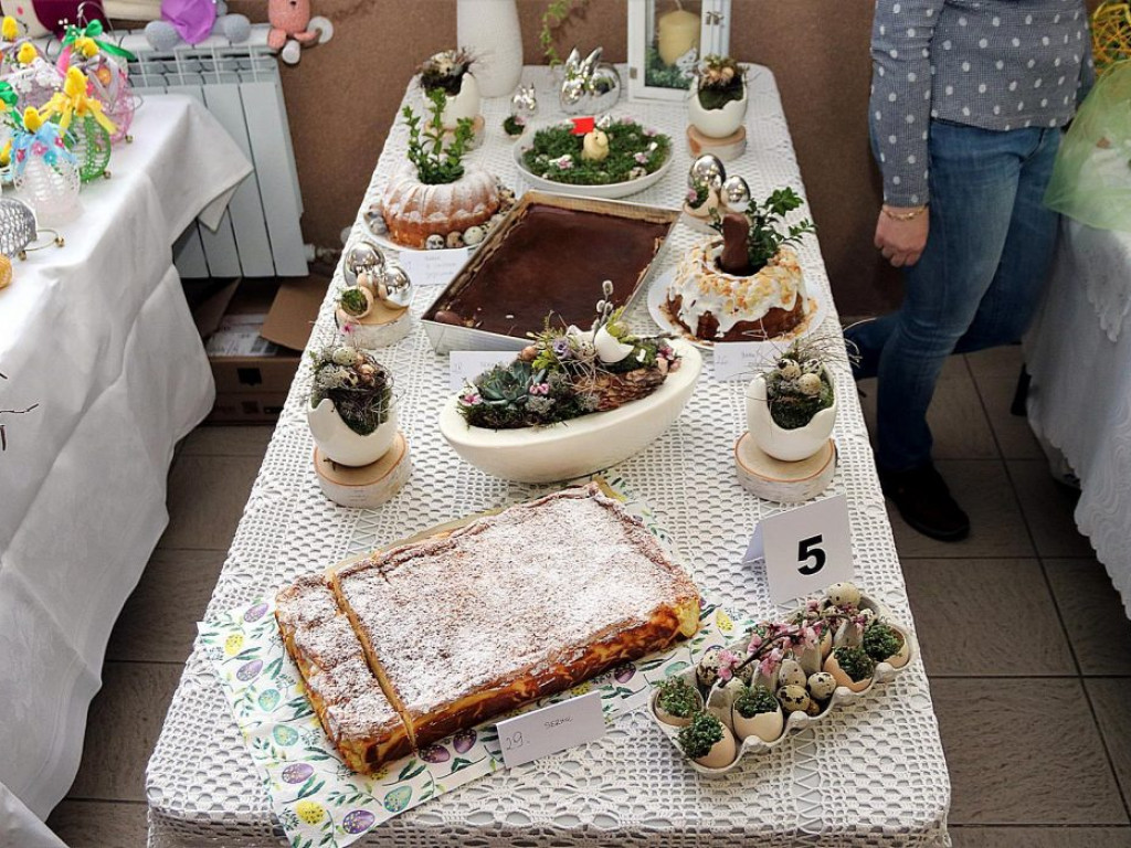 Festiwal kolorów i smaków - Gminny konkurs Wypieków Wielkanocnych w Ciosańcu