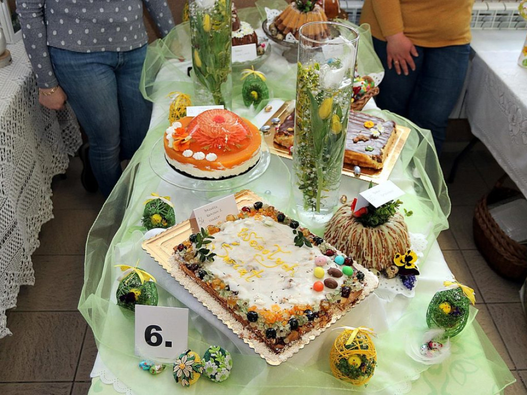 Festiwal kolorów i smaków - Gminny konkurs Wypieków Wielkanocnych w Ciosańcu