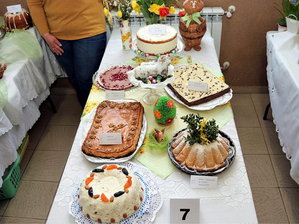 Festiwal kolorów i smaków - Gminny konkurs Wypieków Wielkanocnych w Ciosańcu