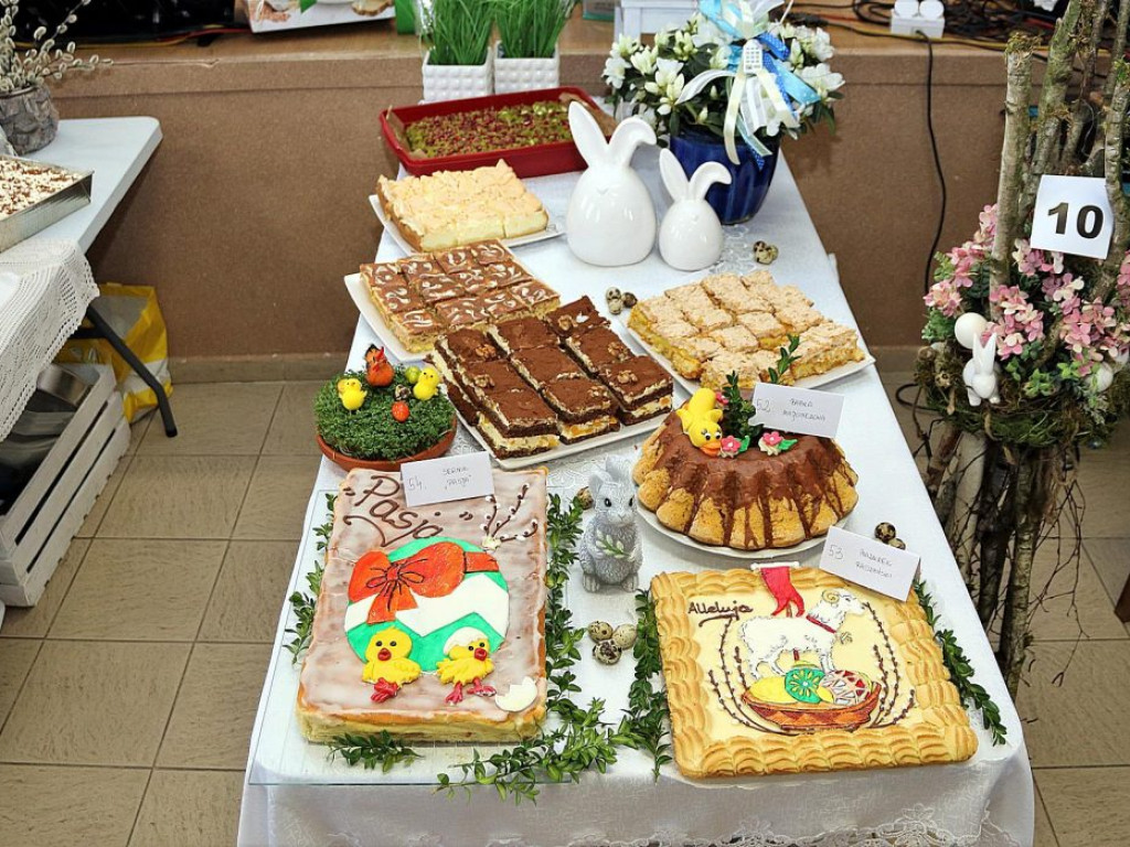 Festiwal kolorów i smaków - Gminny konkurs Wypieków Wielkanocnych w Ciosańcu