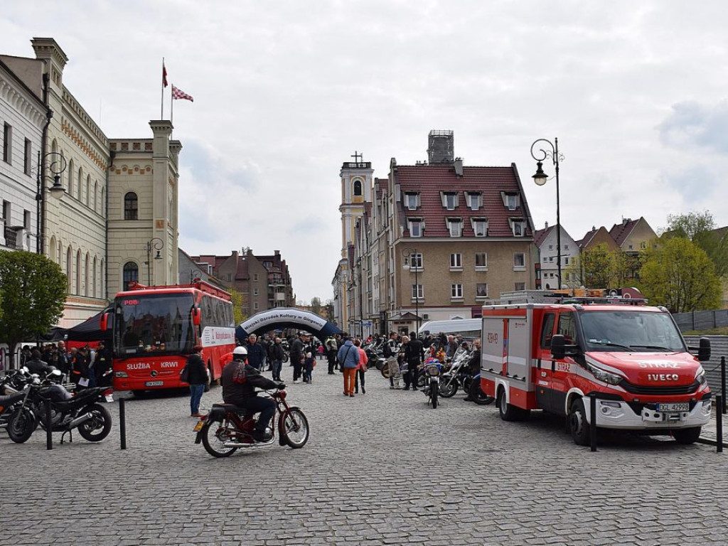 Jubileusz Motokrwi w Głogowie. Znów na starówce zawarczały motocykle