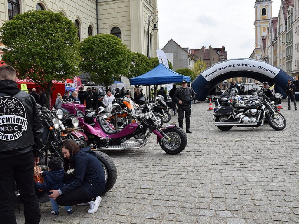 Jubileusz Motokrwi w Głogowie. Znów na starówce zawarczały motocykle