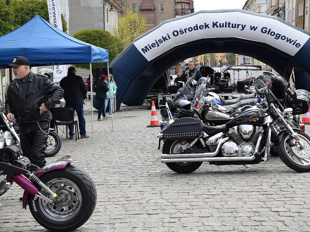 Jubileusz Motokrwi w Głogowie. Znów na starówce zawarczały motocykle