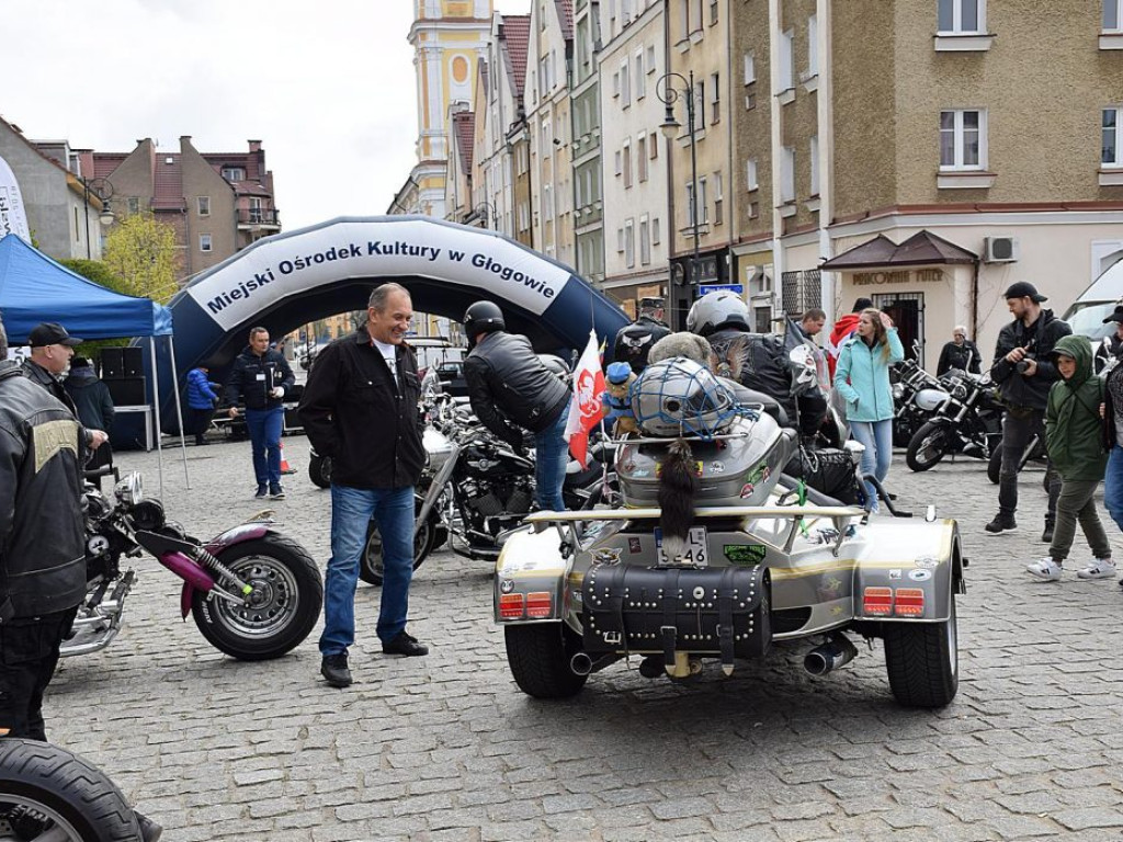 Jubileusz Motokrwi w Głogowie. Znów na starówce zawarczały motocykle