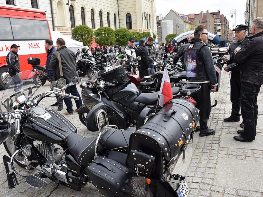Jubileusz Motokrwi w Głogowie. Znów na starówce zawarczały motocykle