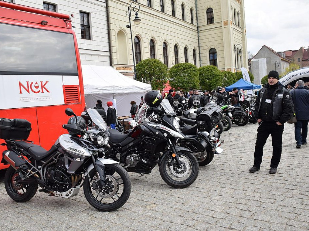 Jubileusz Motokrwi w Głogowie. Znów na starówce zawarczały motocykle