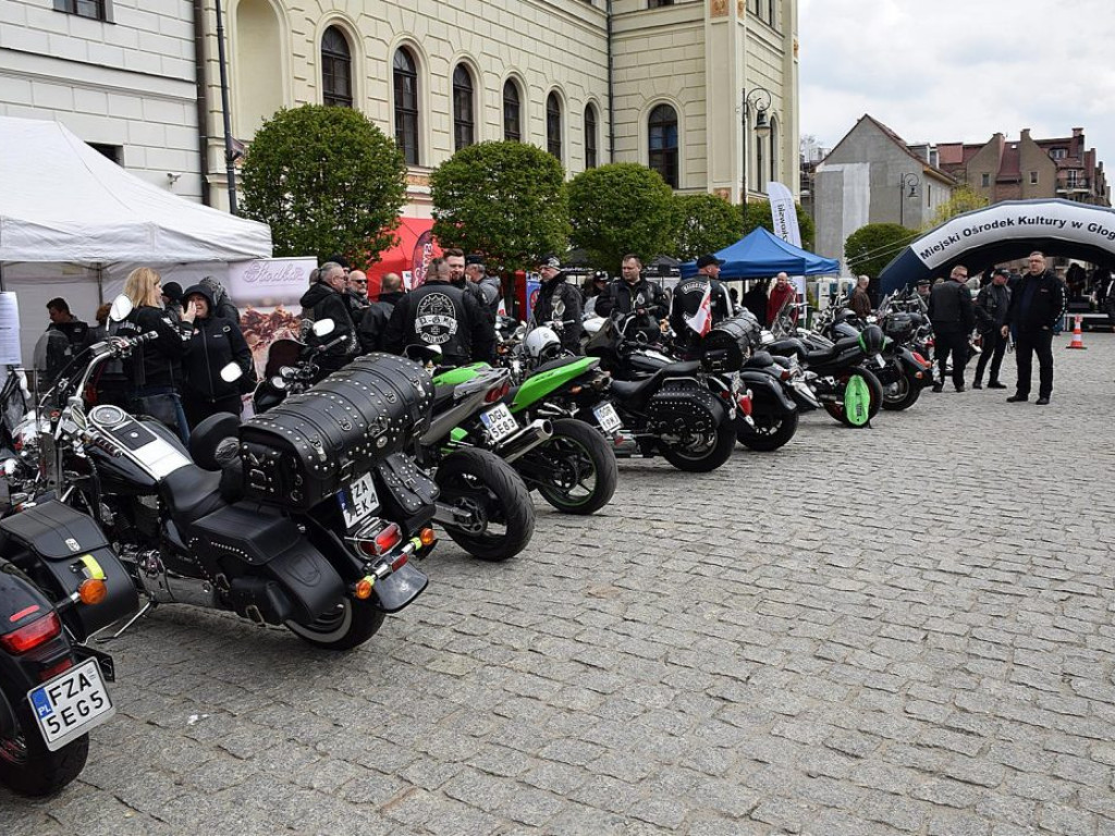 Jubileusz Motokrwi w Głogowie. Znów na starówce zawarczały motocykle