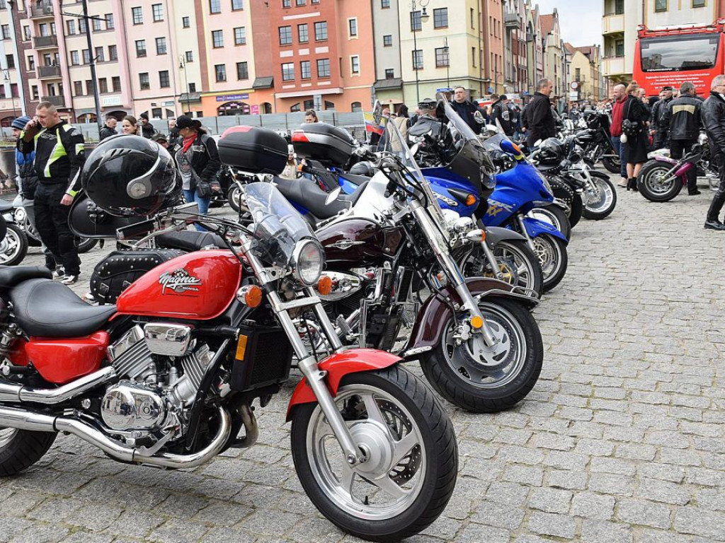 Jubileusz Motokrwi w Głogowie. Znów na starówce zawarczały motocykle