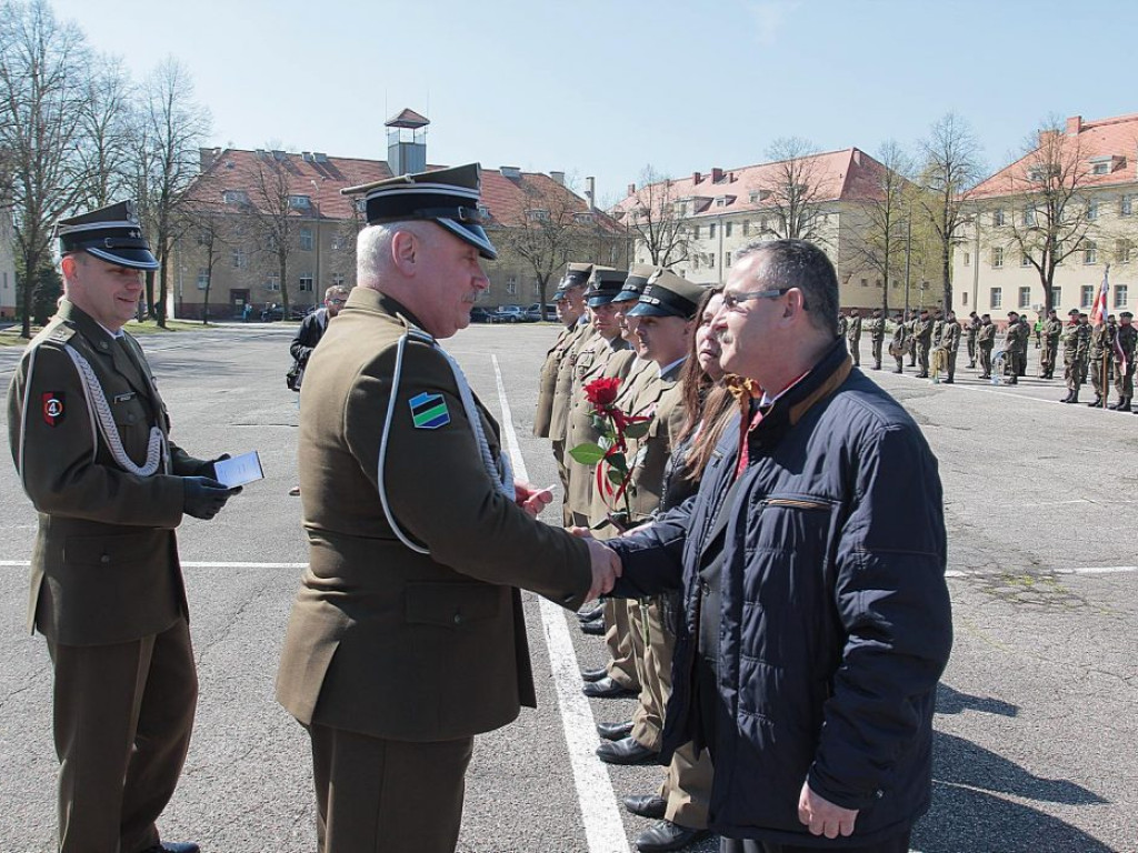 4 Głogowski Batalion Inżynieryjny świętuje Dzień Sapera. Była defilada