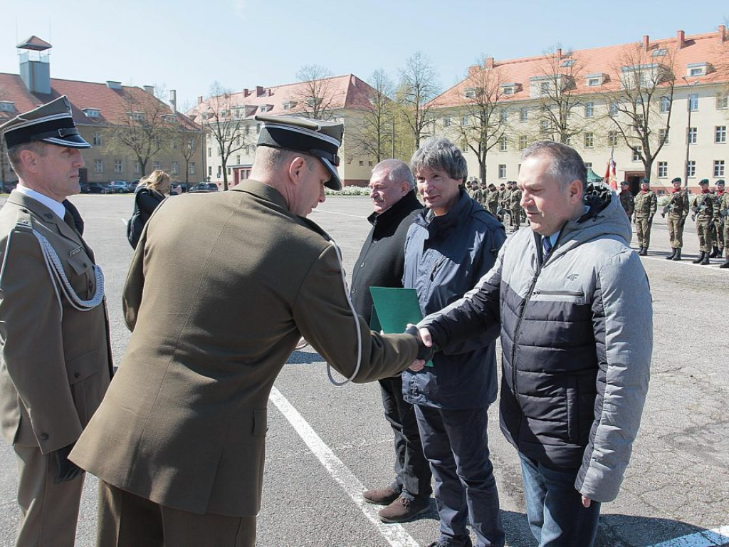 4 Głogowski Batalion Inżynieryjny świętuje Dzień Sapera. Była defilada