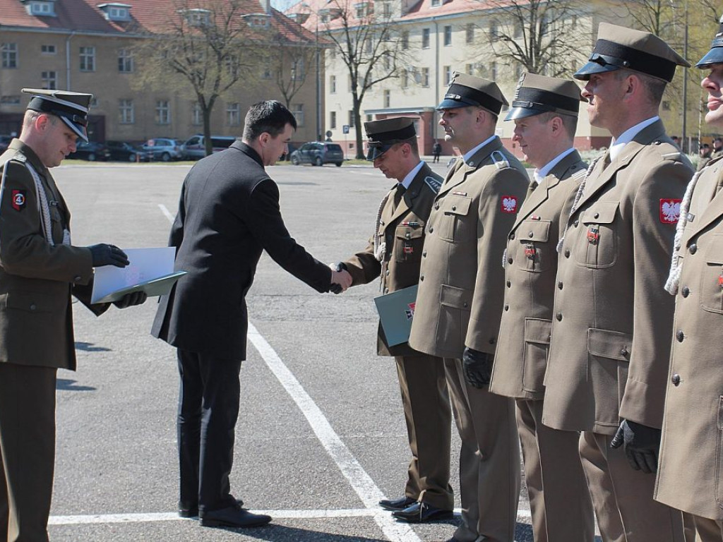 4 Głogowski Batalion Inżynieryjny świętuje Dzień Sapera. Była defilada