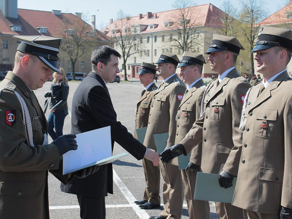 4 Głogowski Batalion Inżynieryjny świętuje Dzień Sapera. Była defilada