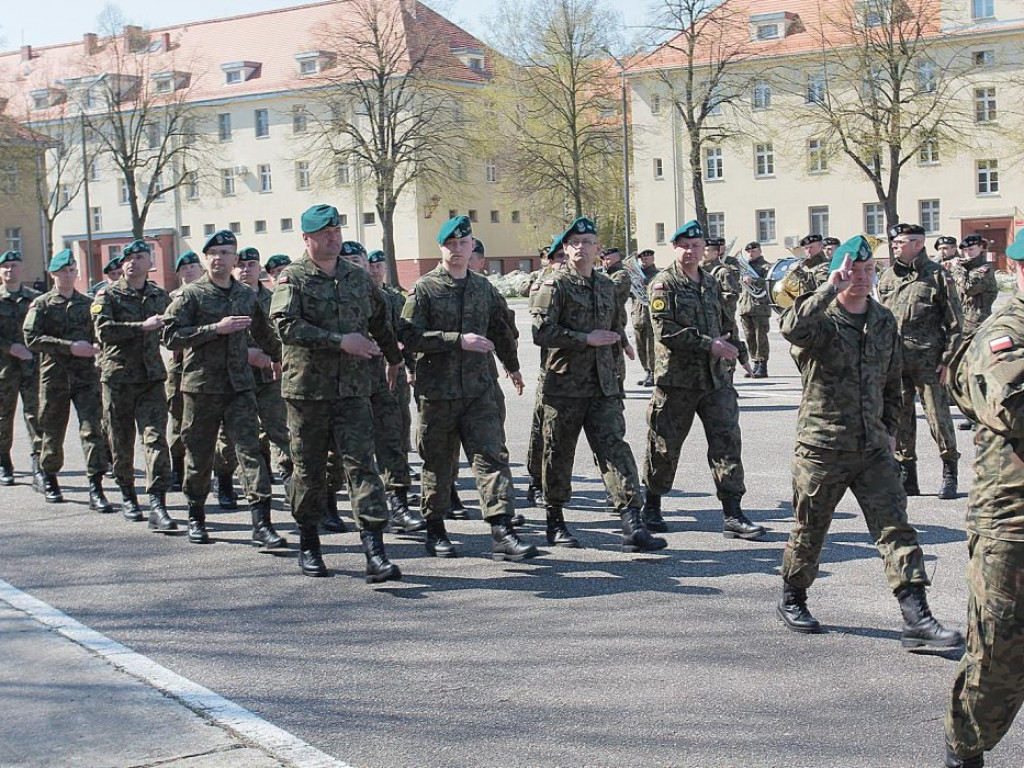 4 Głogowski Batalion Inżynieryjny świętuje Dzień Sapera. Była defilada