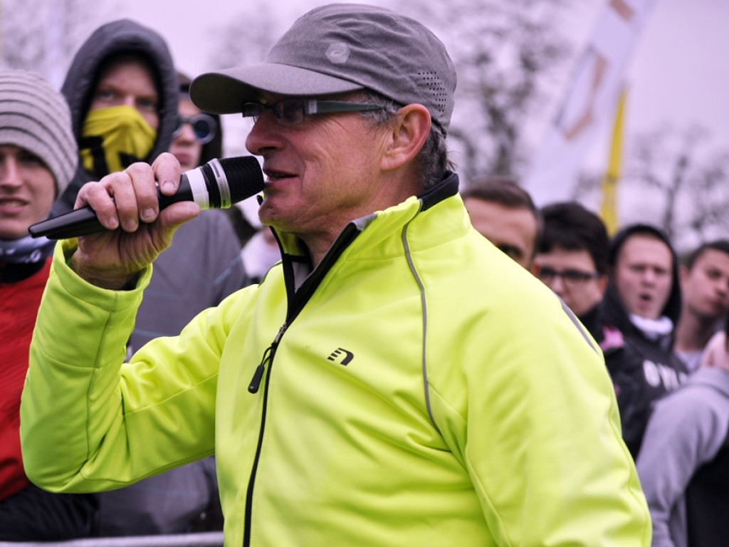 Było trochę zimno, ale rozgrzali się na crossowej trasie