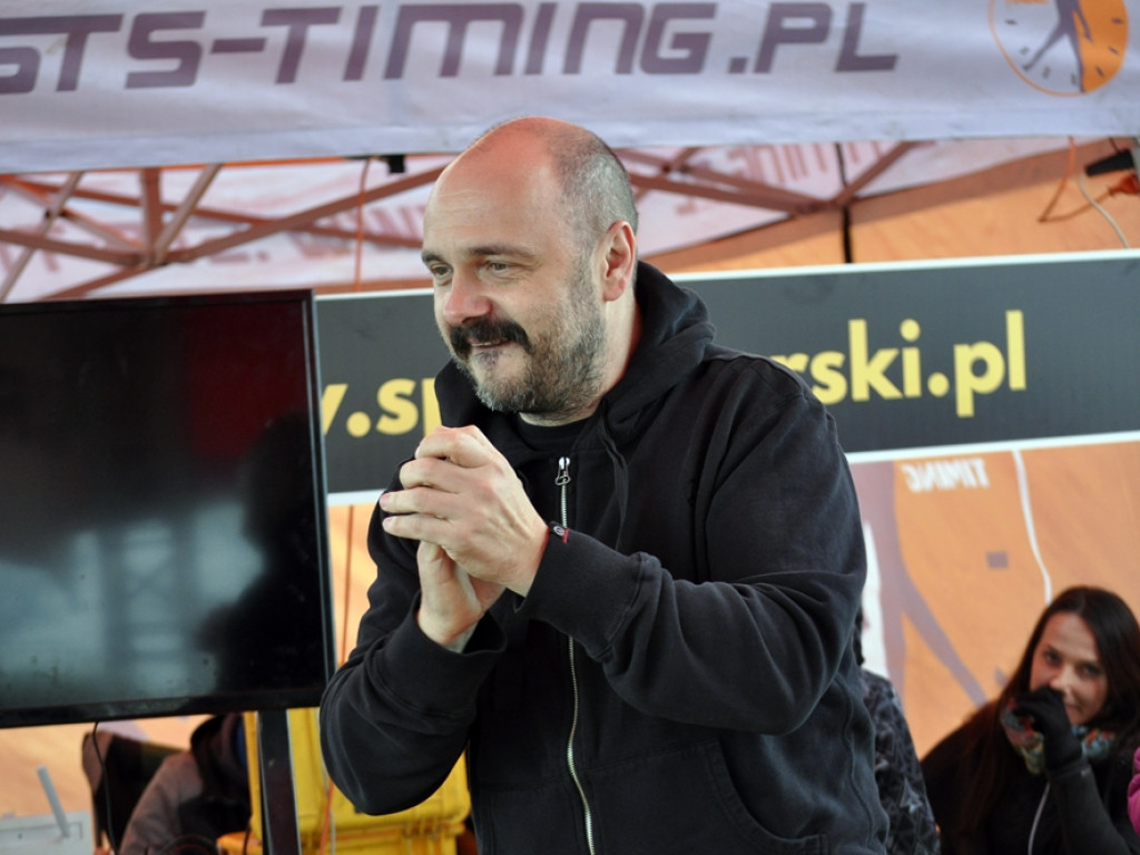 Było trochę zimno, ale rozgrzali się na crossowej trasie