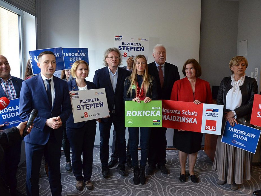 Kampania do Europarlamentu ruszyła. Do Głogowa przyjechali kandydaci Koalicji Europejskiej
