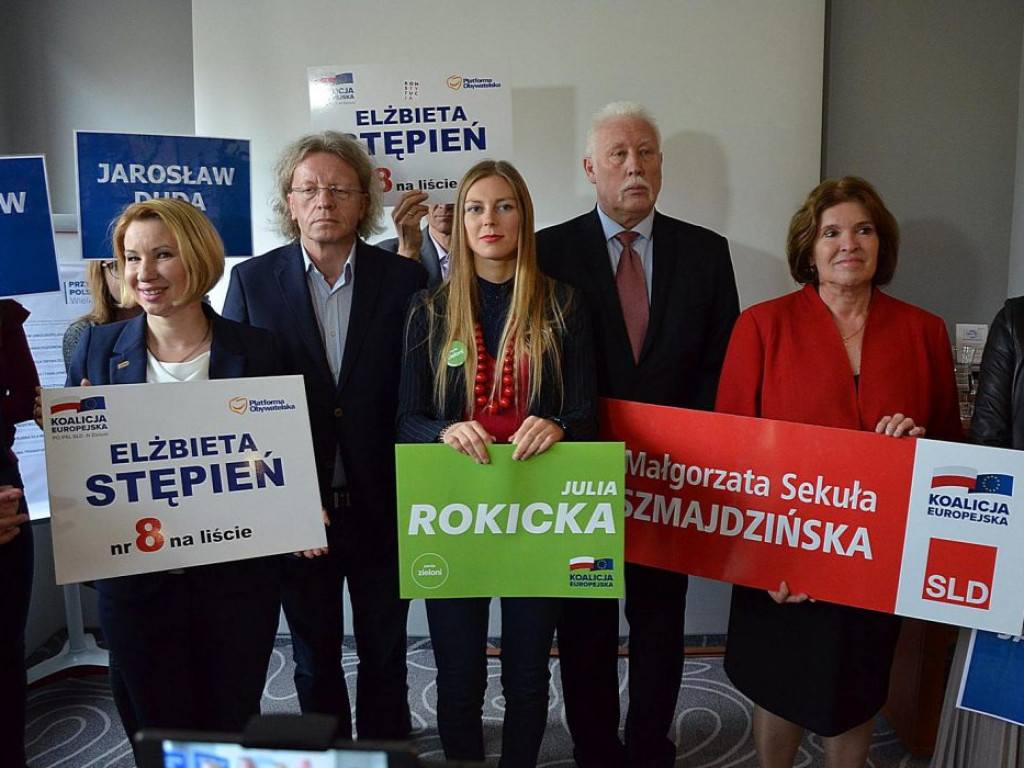 Kampania do Europarlamentu ruszyła. Do Głogowa przyjechali kandydaci Koalicji Europejskiej