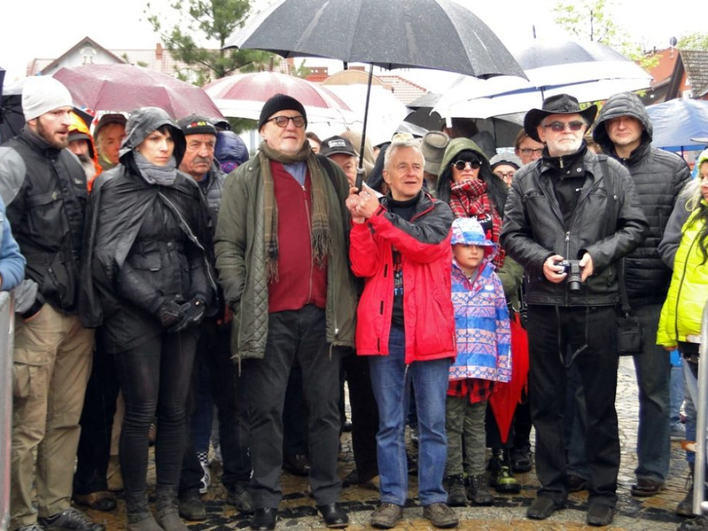 Benedykt Kunicki odcisnął swoją dłoń w Alei Gwiazd Bluesa w Sławie