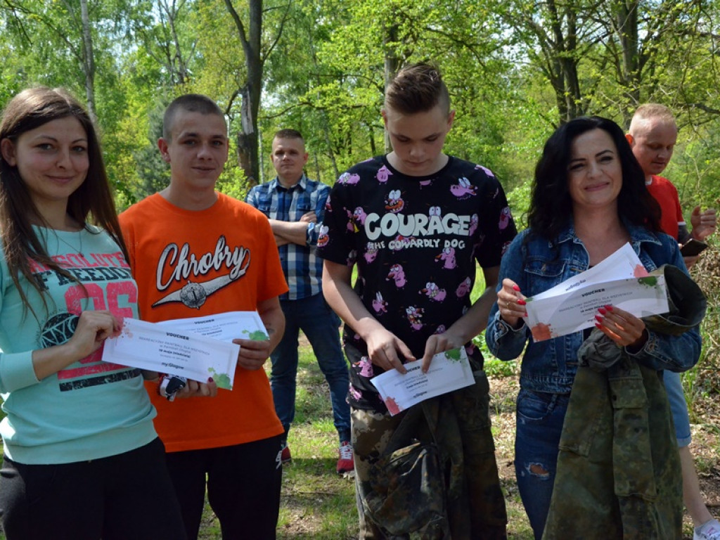 Udany konkurs! Bawiliśmy się wspólnie na paintballu