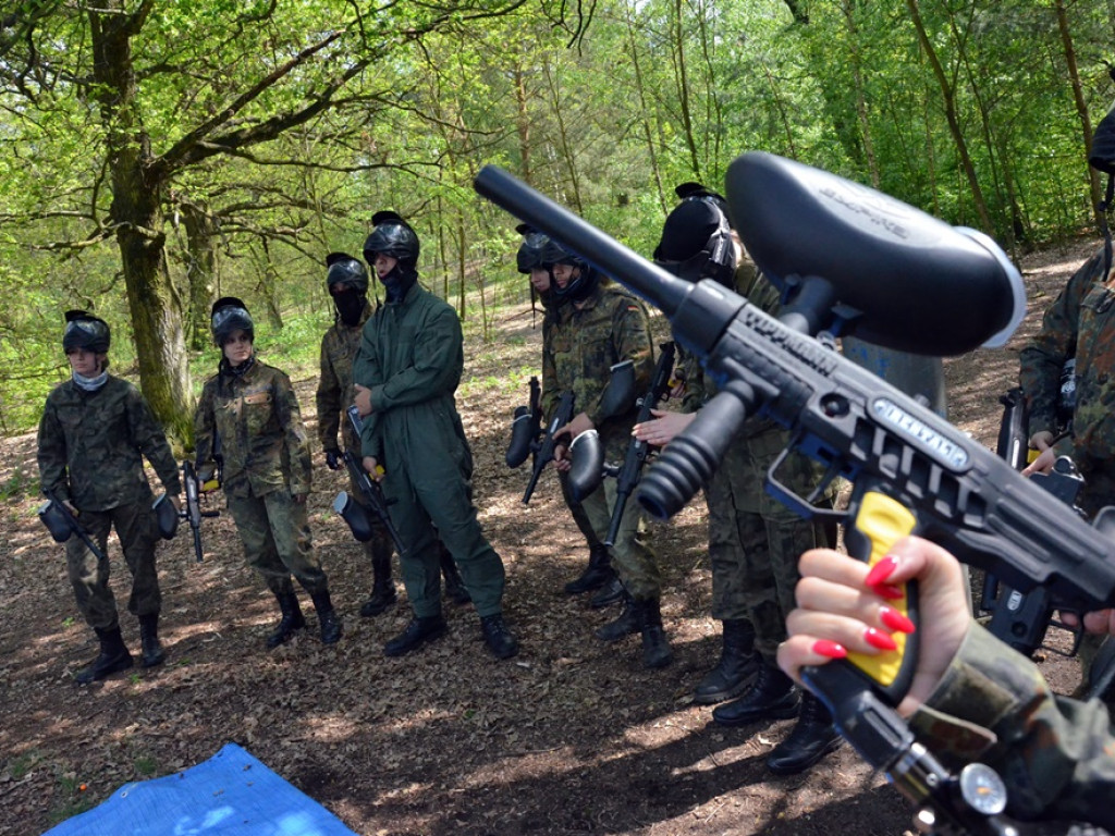 Udany konkurs! Bawiliśmy się wspólnie na paintballu