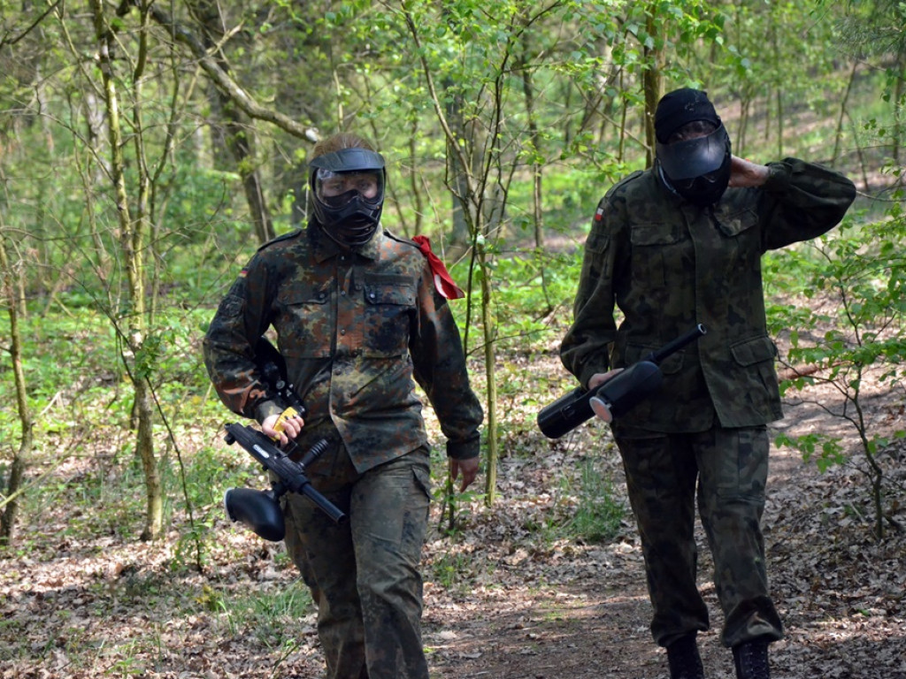 Udany konkurs! Bawiliśmy się wspólnie na paintballu