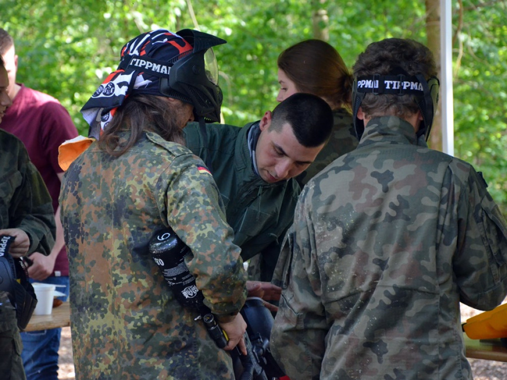 Udany konkurs! Bawiliśmy się wspólnie na paintballu