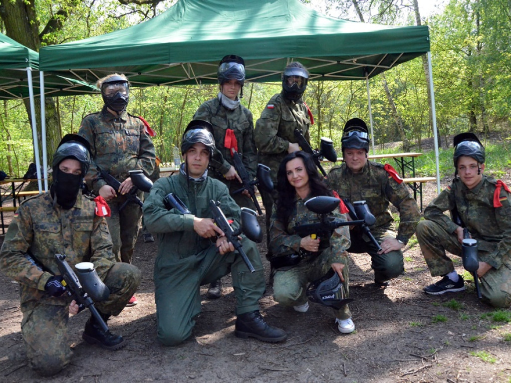 Udany konkurs! Bawiliśmy się wspólnie na paintballu