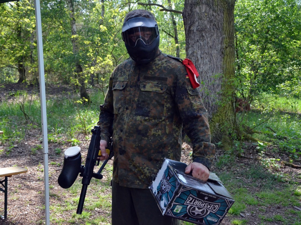 Udany konkurs! Bawiliśmy się wspólnie na paintballu