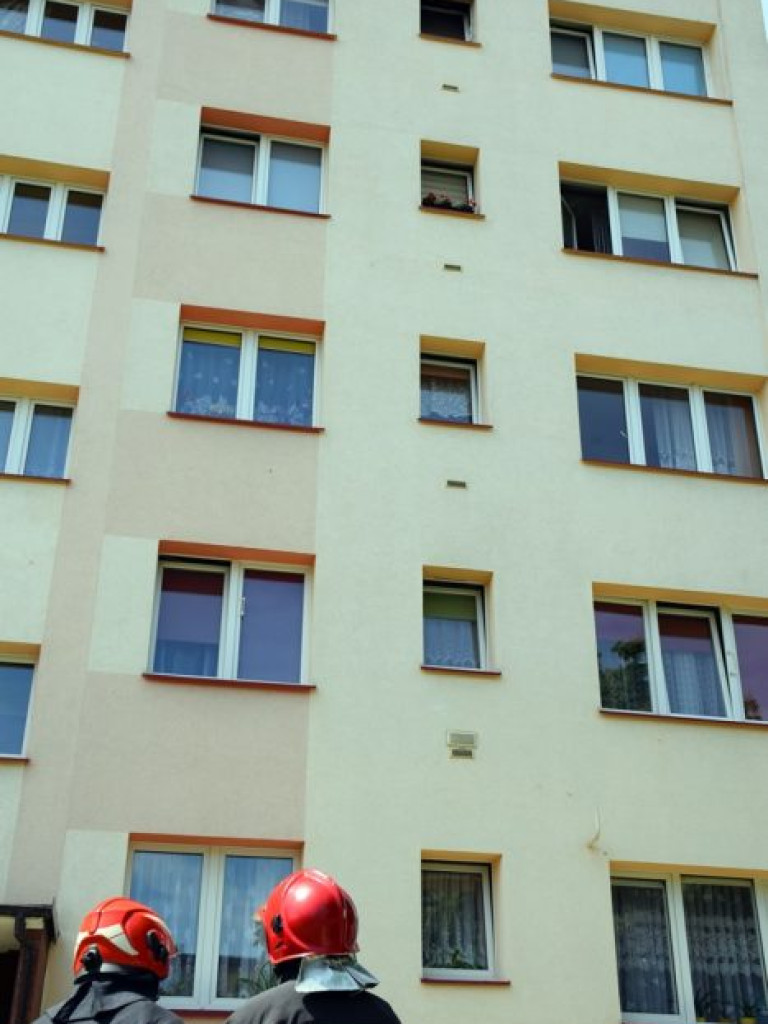 Alarm na ulicy Obrońców Pokoju. To było więcej niż przypalenie