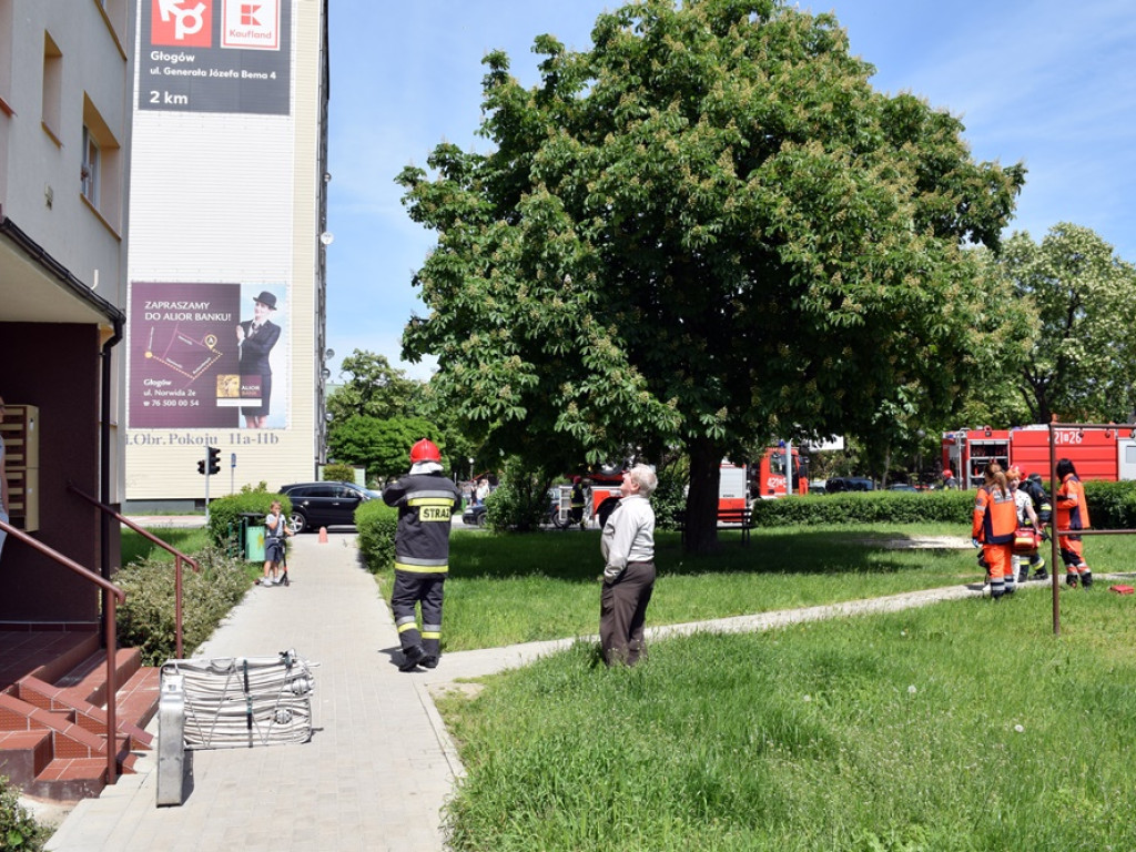 Alarm na ulicy Obrońców Pokoju. To było więcej niż przypalenie