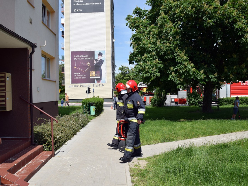Alarm na ulicy Obrońców Pokoju. To było więcej niż przypalenie