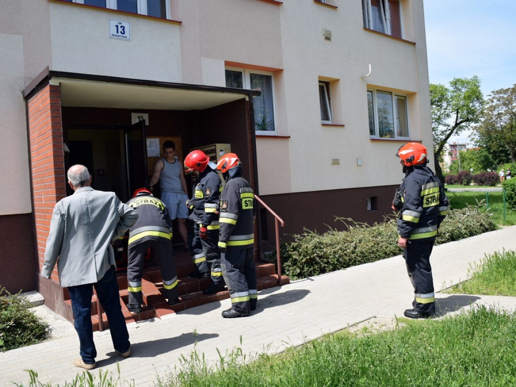 Alarm na ulicy Obrońców Pokoju. To było więcej niż przypalenie