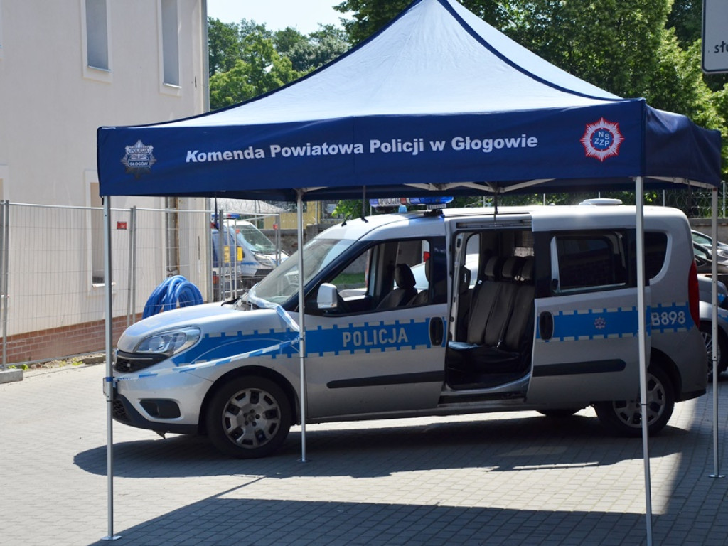Dzień Dziecka w głogowskiej komendzie. Policjantów odwiedziły przedszkolaki
