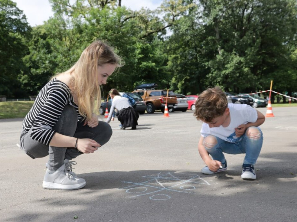 Studentki zorganizowały dla maluchów atrakcje z okazji Dnia Dziecka