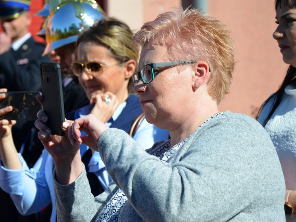 Niech święty Florian nad wami czuwa! Ochotnicy z Jerzmanowej mają nowego druha