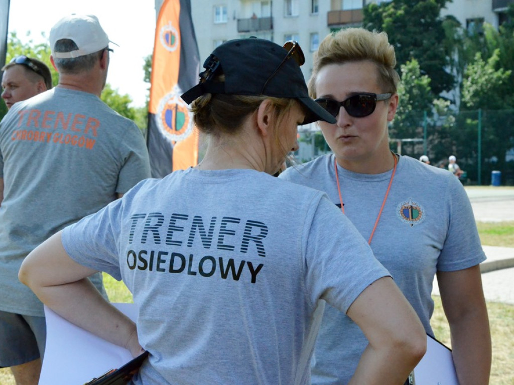 Zabawa z Chrobrym Głogów musi być udana! Dzieci i młodzież powitały lato na sportowo