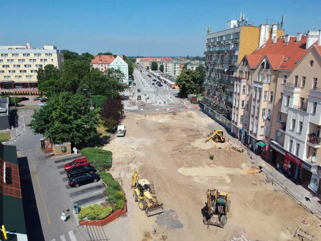 Aleja Wolności zmienia się nie do poznania. Zobaczcie to sami. Mamy zdjęcia z lotu ptaka!