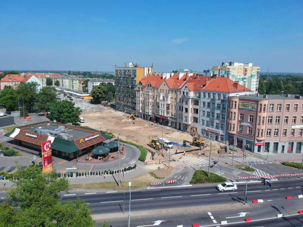 Aleja Wolności zmienia się nie do poznania. Zobaczcie to sami. Mamy zdjęcia z lotu ptaka!