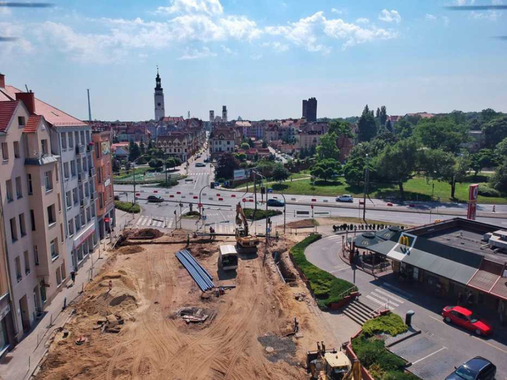 Aleja Wolności zmienia się nie do poznania. Zobaczcie to sami. Mamy zdjęcia z lotu ptaka!