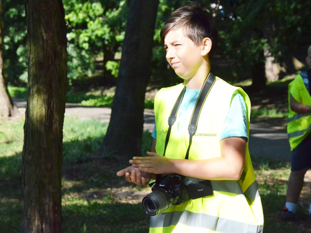 Ojcowie pobiegli z dziećmi w Parku nad Strumykiem. To była dobra zabawa