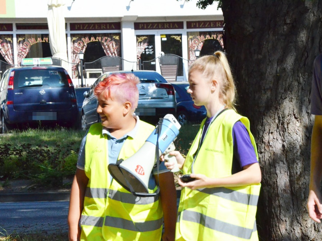 Ojcowie pobiegli z dziećmi w Parku nad Strumykiem. To była dobra zabawa