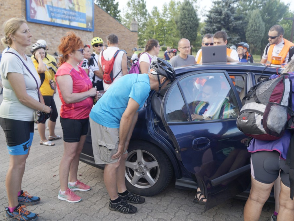 Ruszyła 8. Rowerowa Pielgrzymka Głogowska na Jasną Górę pod hasłem - w mocy Bożego Ducha